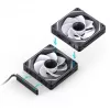 120mm ARGB Case Fan set Jonsbo ZL-120BR 3-pack with reversible lighting