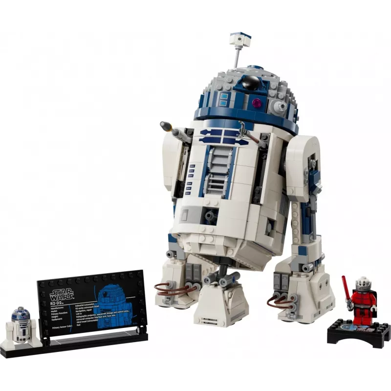 LEGO buildable droid R2‑D2 set 75379 — 1,050 pieces, 10+ years, 160×110×240 mm, 0.24 kg
