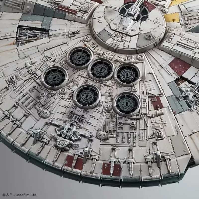 REVELL Millennium Falcon model kit 1:144 scale — plastic assembly spaceship