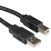 USB 2.0 Cable Type A-B ROLINE 0.8 m
