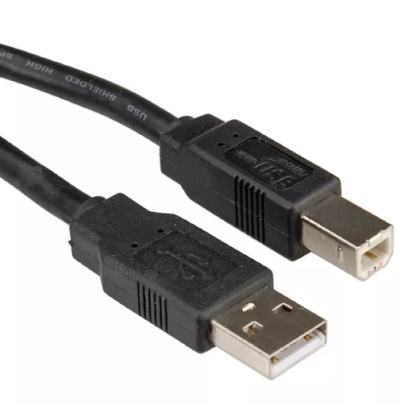 USB 2.0 Cable Type A-B ROLINE 0.8 m