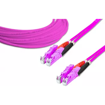 Lightwin High Quality Duplex LWL Patch Cable - MM OM4 - LSH - LSH (LDP-50 LSH-LSH 2.0 OM4)