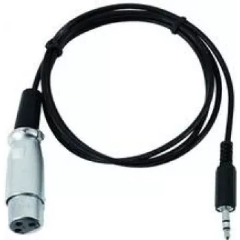 DMX adapter EUROLITE 51916210, 3.5 mm TRS to XLR, 1 m cable