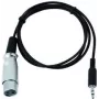 DMX adapter EUROLITE 51916210, 3.5 mm TRS to XLR, 1 m cable