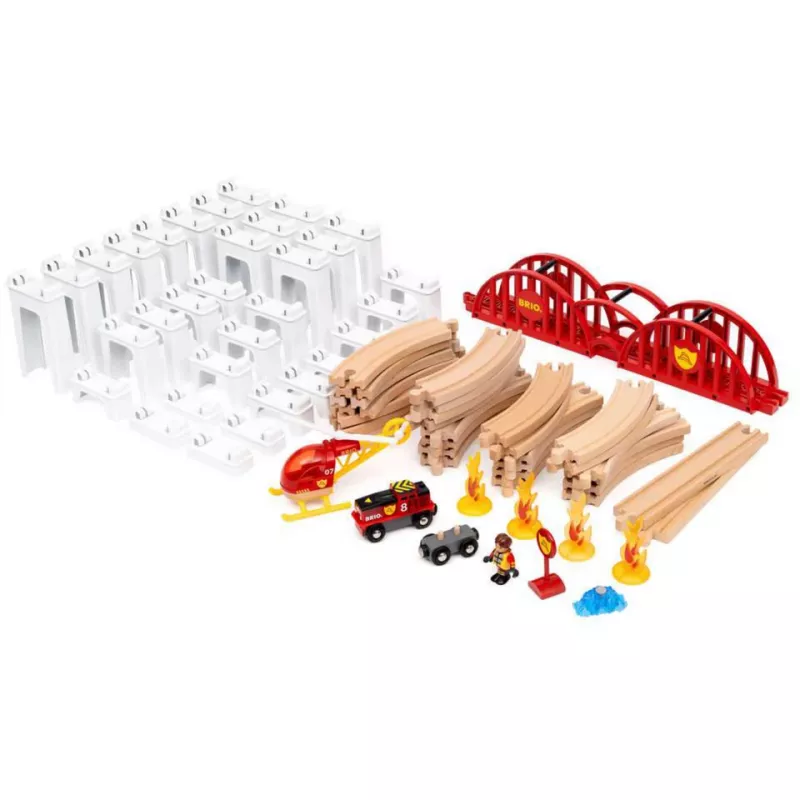 Ravensburger Brio Mega Spiral set – wooden train track accessory set