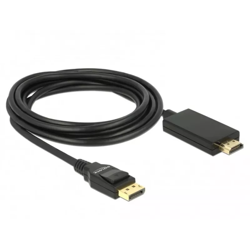 Video Cable Adapter DeLOCK 85318 DisplayPort to HDMI 3m Black