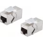 Keystone RJ45 Connector ShiverPeaks CAT6A STP, 2 pieces