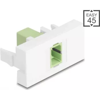 Patch panel module DELOCK 90894 SC Simplex, Lindgreen White