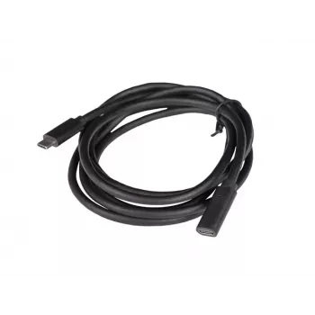USB cable LANBERG CA-USBE-20CC-0015-BK USB-C to USB-C 1.5 m, USB 3.2 Gen 1 (5 Gbit/s), gold-plated contacts, black
