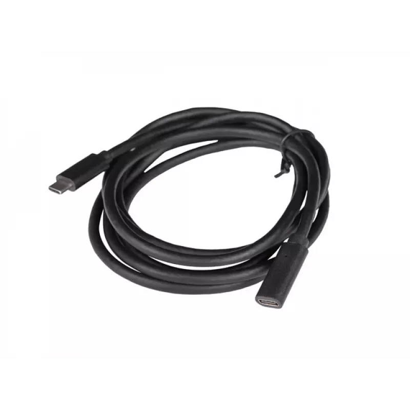 USB cable LANBERG CA-USBE-20CC-0015-BK USB-C to USB-C 1.5 m, USB 3.2 Gen 1 (5 Gbit/s), gold-plated contacts, black