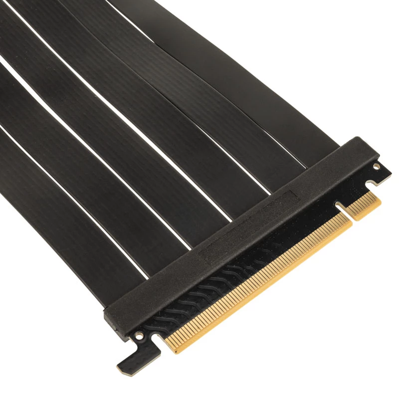 Kolink PCI Express 5.0 x16 to x16 Riser-Cable, 90 degrees, black – 30 cm