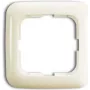 Wall plate / switch cover Busch-Jaeger 1725-0-0548 — cream, screwless, 81×81 mm, 11 mm thick