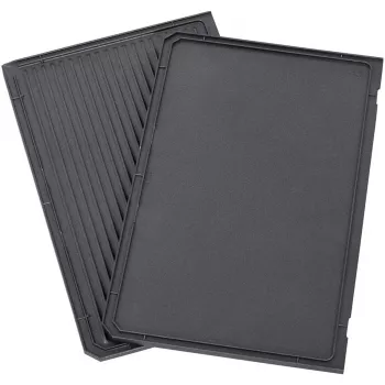 Grill Plate top, ribbed / smooth (Anthracite, for Contact Grill PG 4.3, PG 4.4)