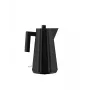 Alessi MDL06 B Pleated Electric Kettle, Black Euro Plug