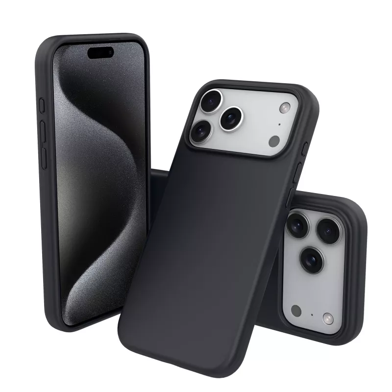 NEVOX StyleShell SHOCK (Black, iPhone 17 Pro Max, compatible with MagSafe)