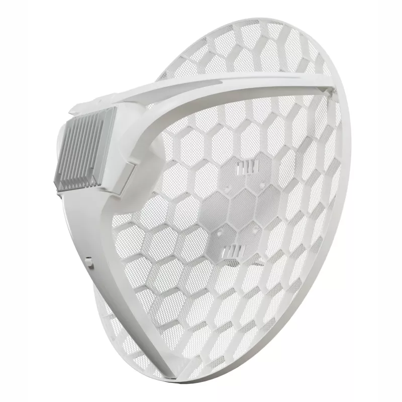 Cellular network modem MikroTik LHG LTE6 kit 4G PoE outdoor, 1x Gigabit Ethernet, 700/850 MHz bands, 0.8 GHz CPU, 256 MB RAM