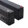 Sealed AGM battery QOLTEC 12V 2.3Ah for UPS and backup systems, max discharge 34.5A