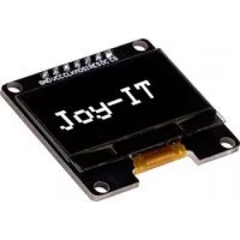 Joy-it SBC-OLED01.3 Display-Module 3.3 cm (1.3 ) 128 x 64 Pixel Suitable for (development kits): Arduino, Raspberry Pi, ASUS Tinker Board, Banana Pi (SBC-OLED01.3)