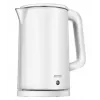 Electric kettle MPM 1.7 L 2200 W stainless steel housing, buttons, adjustable thermostat, safety lock