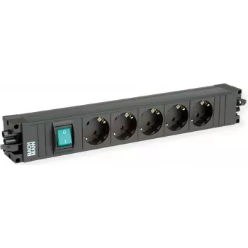 Power strip Bachmann STEP BASE 5x CEE7/7 with switch, model BM0019533
