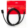USB Cable UNITEK Y-C447GBK 0.5m USB 2.0 Black
