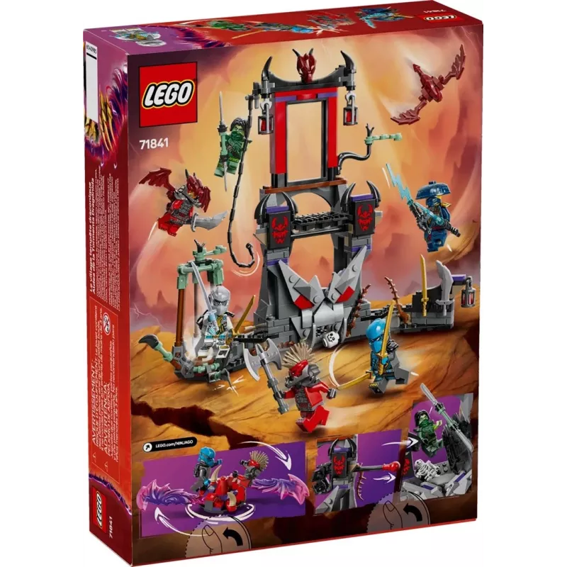 Construction set LEGO NINJAGO 71841 Dragon Village — 305 pieces, 6 minifigures, age 7+