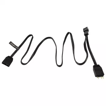 Phanteks PH-CB-DRGB3P_MB - 3-pin - 2 x Molex (3-pin) - straight - straight - Black - Hauptplatine (PH-CB-DRGB3P_MB)