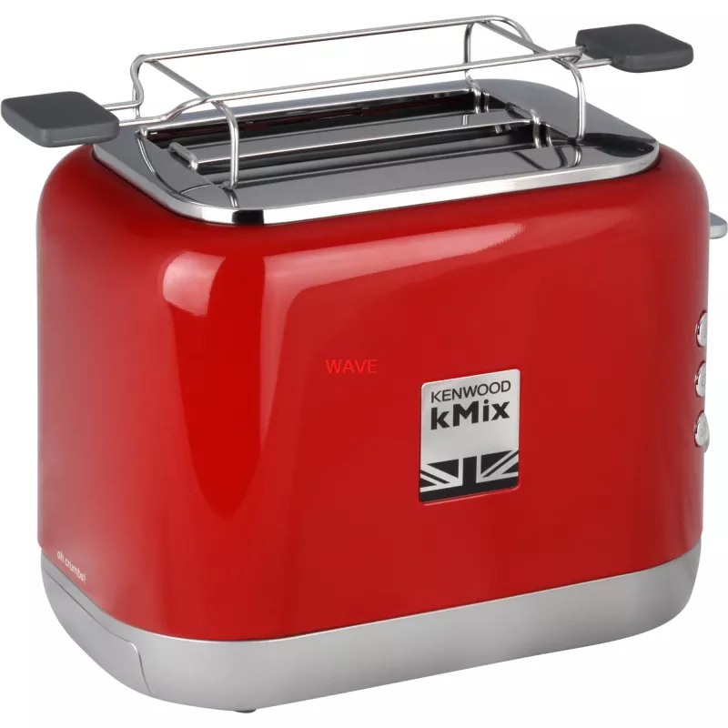 Toaster Kenwood TCX751RD 2-slice 900 W, metal housing, red, 160×272×257 mm