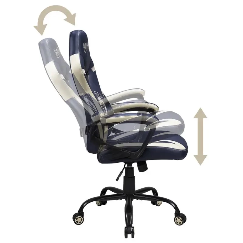 Subsonic SA5573-AC1 Padded Seat White 640mm Width 480mm Depth