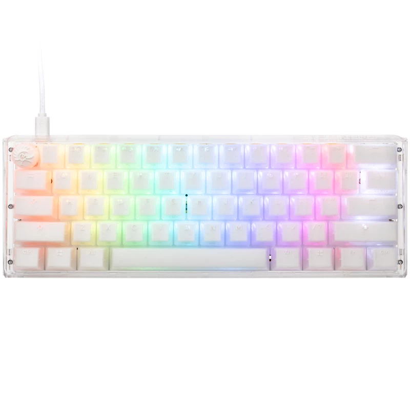 Ducky One 3 Aura White Mini keyboard Gaming USB QWERTY US International