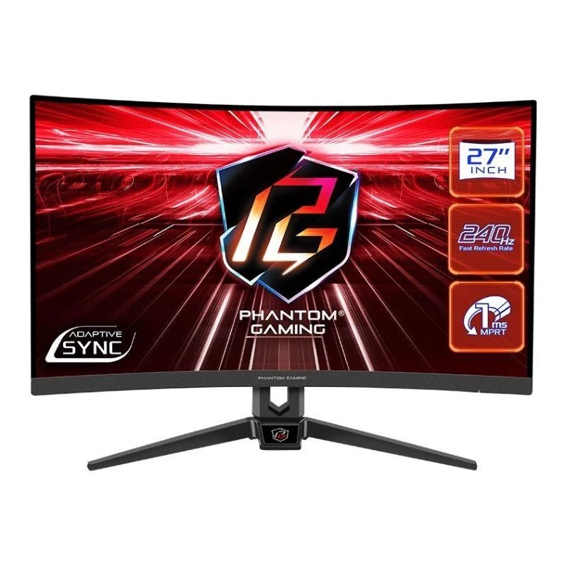 ASRock PG27F15RS1A computer monitor 68.6 cm (27) 1920 x 1080 pixels Full HD Black