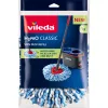 Replaceable microfibre mop pad VILEDA model 178330, blue/white, compatible with Vileda mops