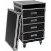 Drawer Case Roadinger WDS-2 with Wheels — Universal storage trolley for electronics and accessories