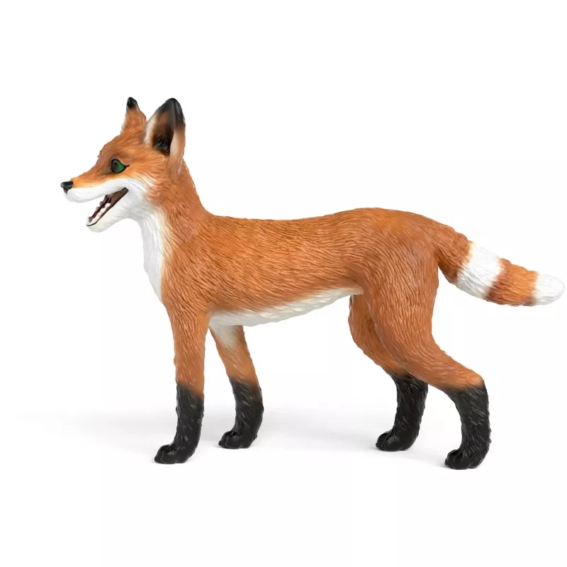 Toy figure Schleich Rabbat the Fox from The School of Magical Animals series, collectible animal figurine
