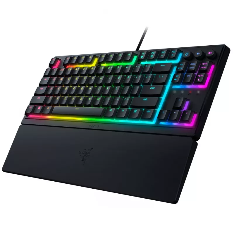 Razer Ornata V3 Tenkeyless Keyboard Gaming USB QWERTZ German Black