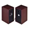Speakers ESPERANZA EP122 2.0 wired desktop speakers, 2×6W RMS, wooden housing, rotary volume, 60–20000 Hz