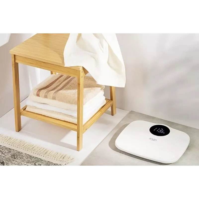 Electronic bathroom scale Adler AD 8172w LED
