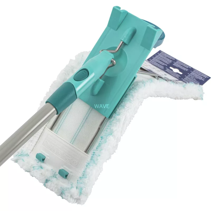Mop Leifheit 55049 microfiber mop for laminate, tiles and wood, grey/turquoise