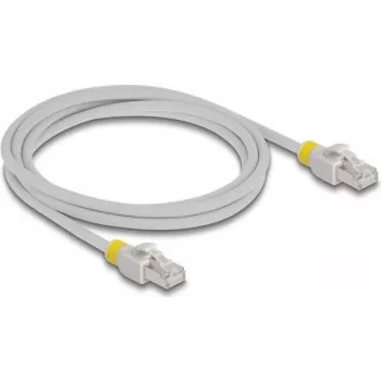 Network Cable DeLOCK RJ45 Cat.6A S/FTP 2m Grey