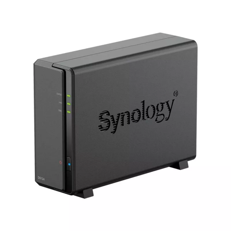 Synology DiskStation DS124 NAS/storage server Desktop Ethernet LAN Black RTD1619B