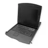 Rack console VALUE 26.99.0162 — 17 inch (43.2 cm) 1280x1024 1U, USB keyboard/mouse, Black