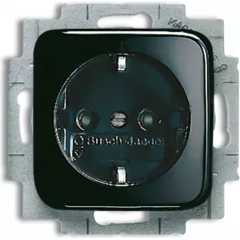 BUSCH JAEGER 2013-0-4706 - CEE 7/3 - 2P+E - Black - 250 V - 16 A - 71 mm