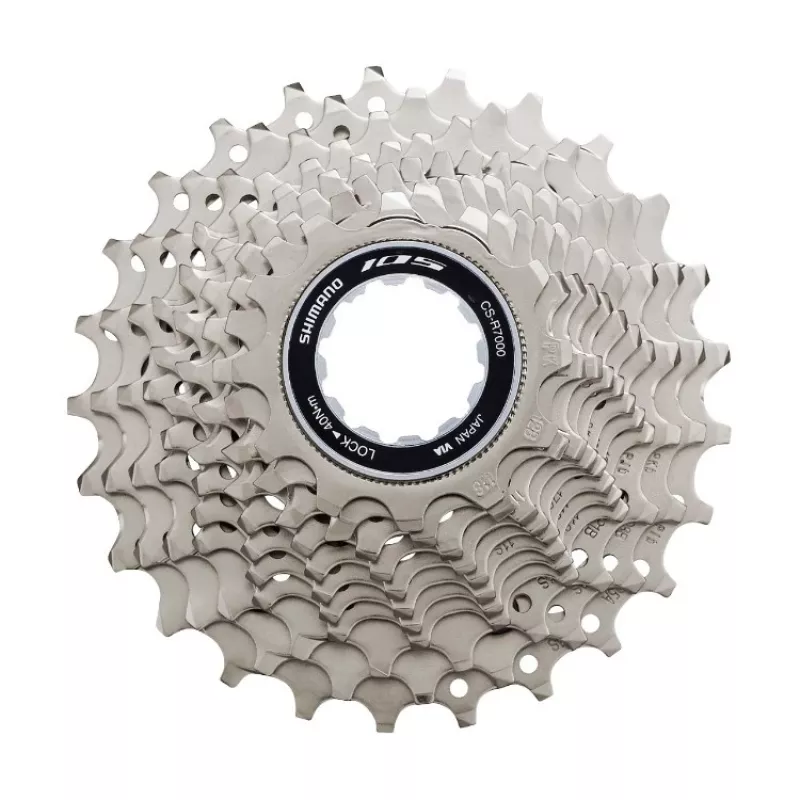 Bicycle cassette Shimano CS-R7000 Steel 284g