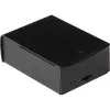 JOY-IT RPI CASE ALU06 - Enclosure for Raspberry Pi 4, Alu, black (RB-ALUCASEP4+06)