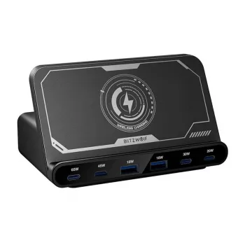 Charger BlitzWolf BW-S27 160W, 2×USB-A, 4×USB-C