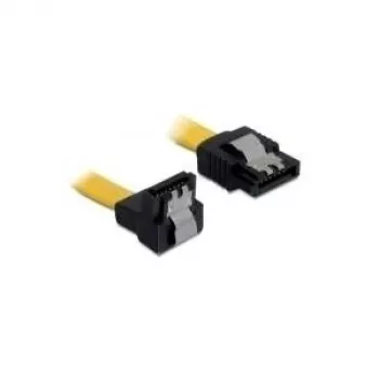 SATA Cable Male/Male DeLOCK 0.1m Yellow
