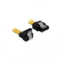 SATA Cable Male/Male DeLOCK 0.1m Yellow