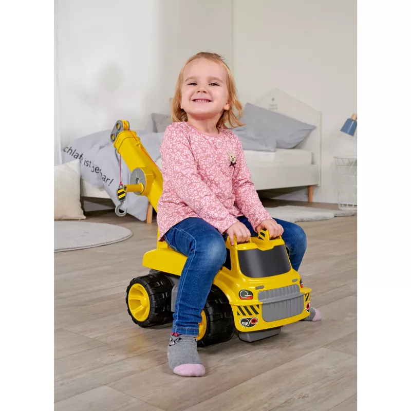 Crane truck BIG Power Worker Maxi Crane Yellow 3 to 7 years