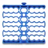 Cable holder DeLOCK 66325 blue 24 cable entries