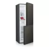 Fridge-freezer MPM MPM-215-KB-39/E — 215 L, bottom freezer, dark inox, reversible doors, LED light